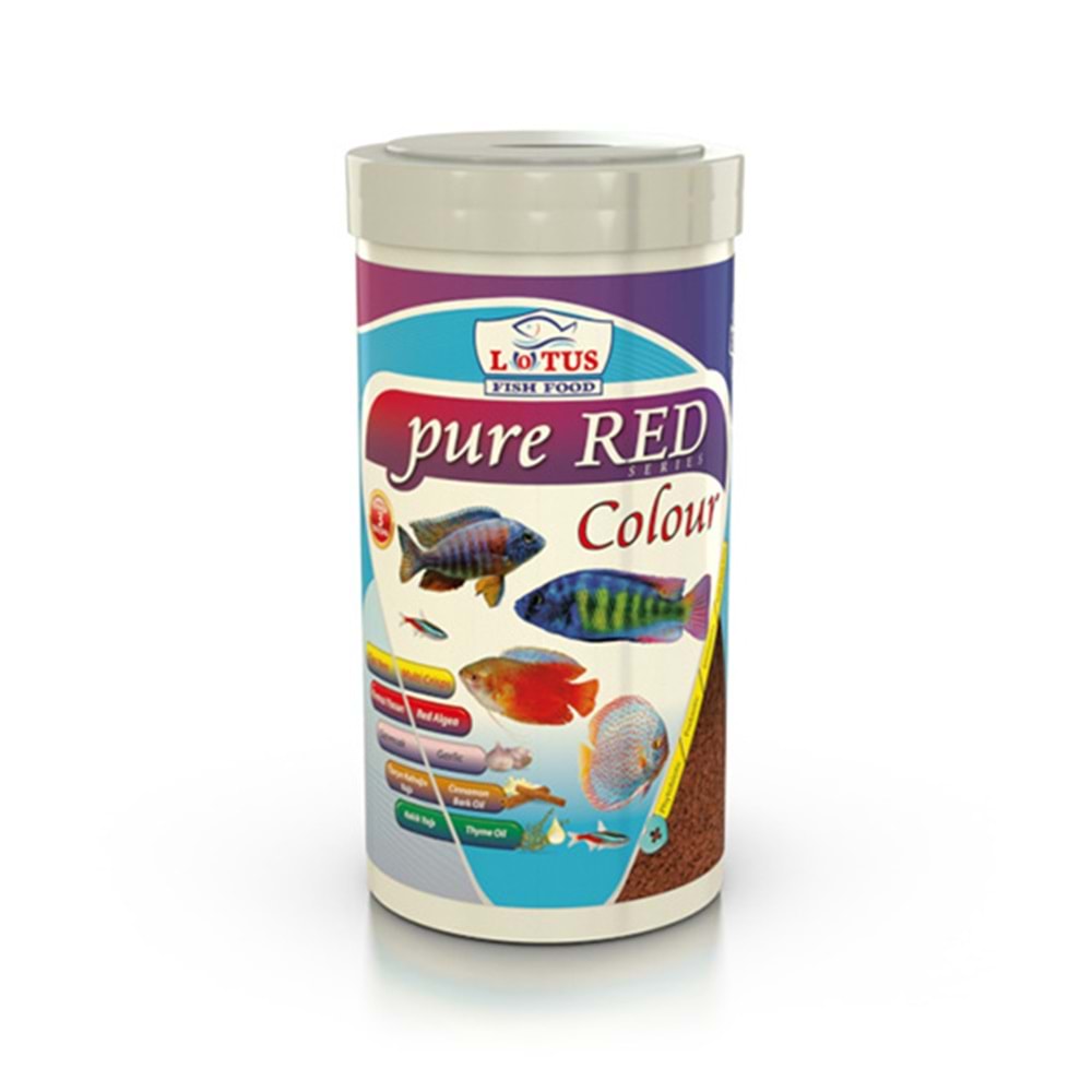 LOTUS PURE RED COLOUR PRO CHİPS PROTEİN ALGAE GARLİC 2400 GR